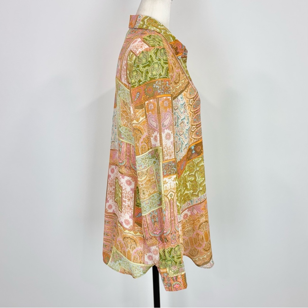 Rose & Olive patchwork blouse - Picture 4 of 7